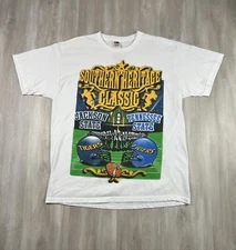 Vintage Southern Heritage Classic Football Memphis T-Shirt XL Jackson State Y2K