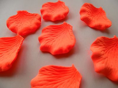 Rose Petals silk wedding table confetti Peach 