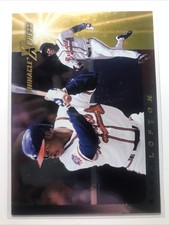 Kenny Lofton 1997 Pinnacle XPRESS Card #6 MEN OF SUMMER GOLD FOIL PARALLEL RARE