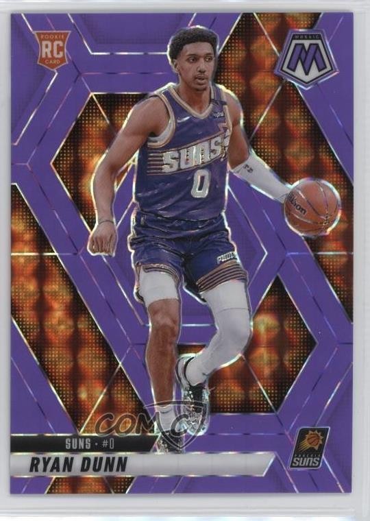 2024-25 Panini Mosaic Rookies Fluorescent Purple Prizm 31/249 Ryan Dunn #233 2y0