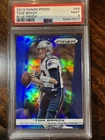 2013 Panini Prizm Tom Brady Blue Prizm #64 PSA 9 New England Patriots