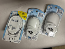 Lot of 3 Febreze Plug Scented Oil Warmers ONLY no oil refills  New Sealed