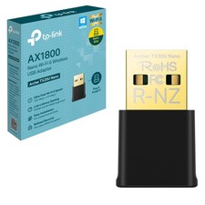 AX1800 Nano Wi-Fi 6 Wireless MU-MIMO USB Adapter, Fast WiFi 6, Dual Band Wireles