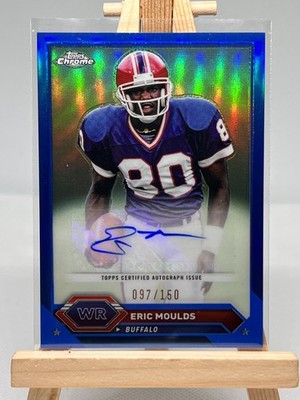 2023 Topps Composite - Chrome Auto Eric Moulds #TCA-EMO Blue Refractor /150 (AU)