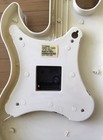 Vintage Stratocaster Guitar SHAPED Neon Wall Clock 29” Long Black & White — photo 9