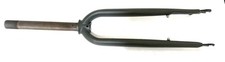 Izip Simi 1 1/8" 26" Threaded Steel Bike Fork 100mm QR Disc Axle-Crown 410mm NEW