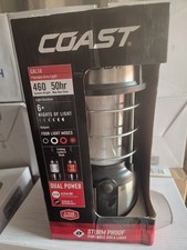 COAST STORMPROOF LED Camping Lantern 460 Lumens 4 Light Modes  IP54 Rated - NEW