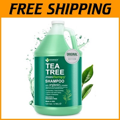 Tea Tree Shampoo Refill 1 Gallon - Deep Clean & Clarify