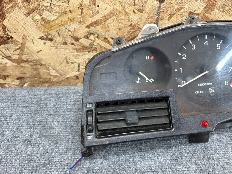 TOYOTA SUPRA 1989-92 AT TURBO INSTRUMENT CLUSTER GAUGE SPEEDOMETER 137K OEM - Image 2 of 4