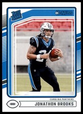 2024 Donruss Jonathon Brooks RC 354 Carolina Panthers