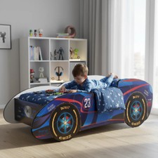 Letto F1 Victory Winner 160x80 Auto da Corsa con Luci LED