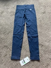 Women’s Best Power Seamless Regular Leggings Sapphire Blue Size M