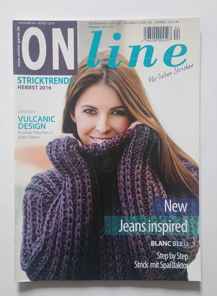 ONline Ausgabe 44 - Stricktrends Herbst 2016 - Jeans inspired - Bild 1 von 1
