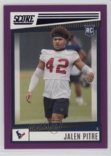 2022 Score Rookies Purple Jalen Pitre #368 0d7t