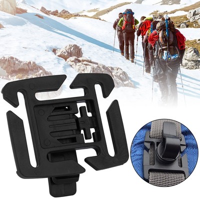 10 pcs Adjustable Drink Tube Clip Rotatable Outdoor Backpack Buckle Backpack N2.