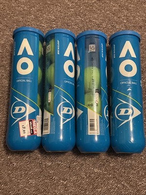 Dunlop Sports Australian Open AO Extra Duty Tennisbälle insgesamt 15 