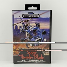 Super Thunder Blade - CIB - Very Good Condition - Tested - Genesis