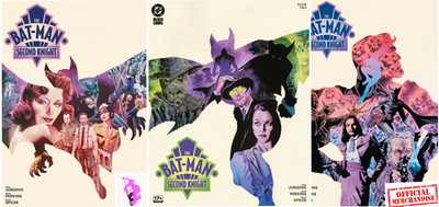 The Bat-Man: Second Knight - FULL 3 PART SET - DC COMICS - BAGGED BOARDED
