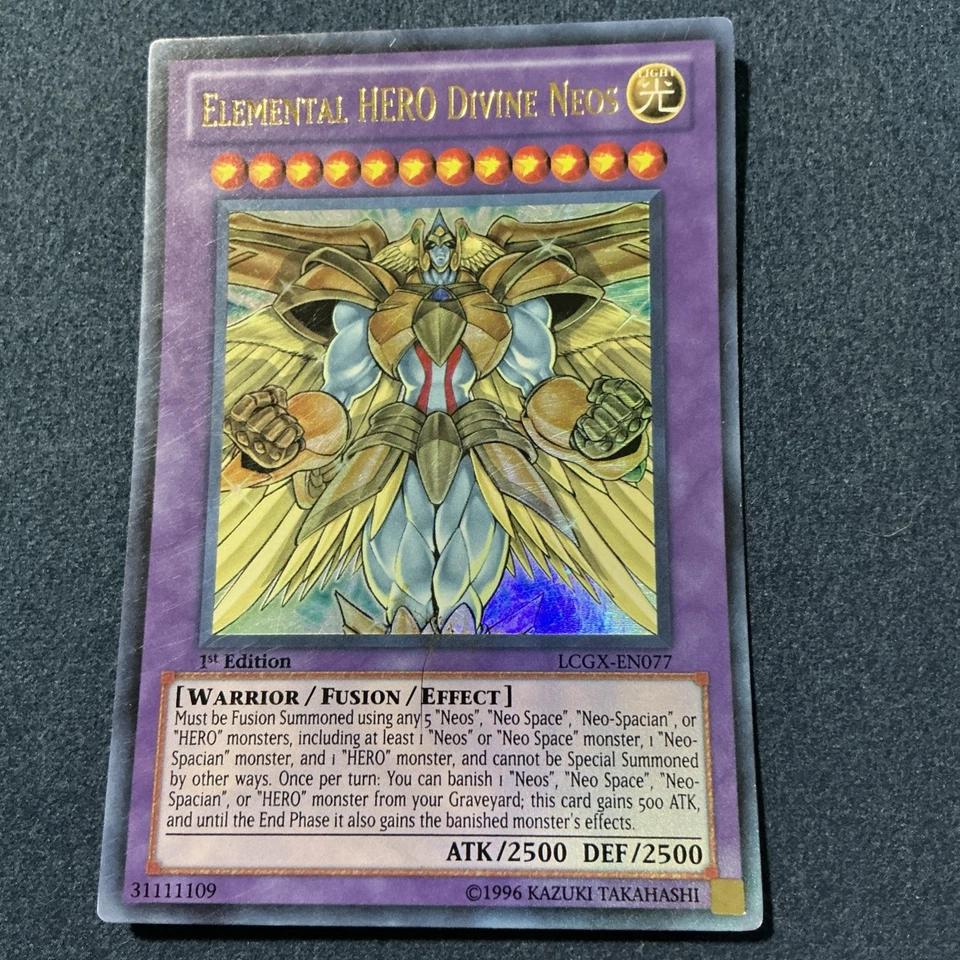 Elemental HERO Divine Neos [1st Edition] LCGX-EN077~ YuGiOh Legendary Collection - Image 2 of 3