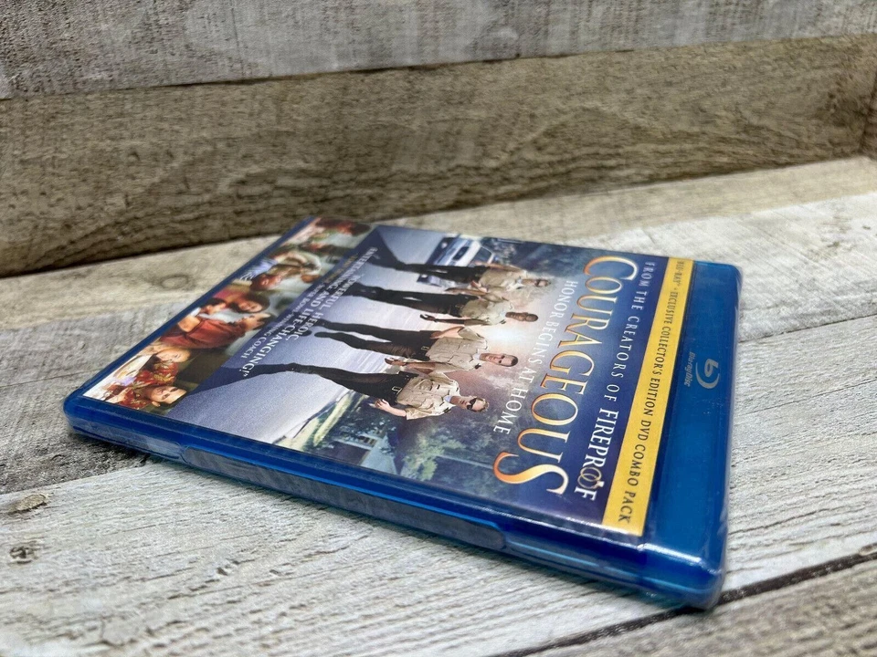 Courageous (Blu-ray/DVD, 2011) Honor Begins At Home Collectors Edition New - Image 2 of 4