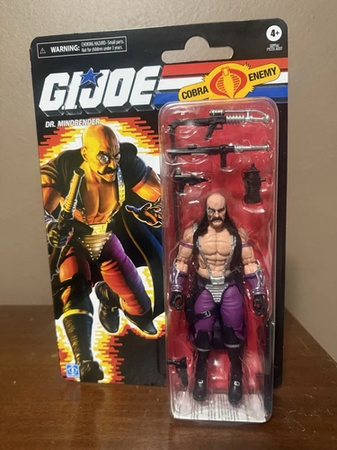 Hasbro 2025 GI G.I. JOE Classified DR. MINDBENDER Retro Cardback MOSC In Hand