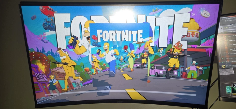 ACER 28" Curved Gaming Monitor. 144Htz Refresh Rate - Image 3 of 4