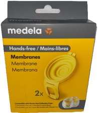 Medela Membranes  Hands-Free Collection Cups 2-Pack  NEW  SHIPS IN 24 HOURS  