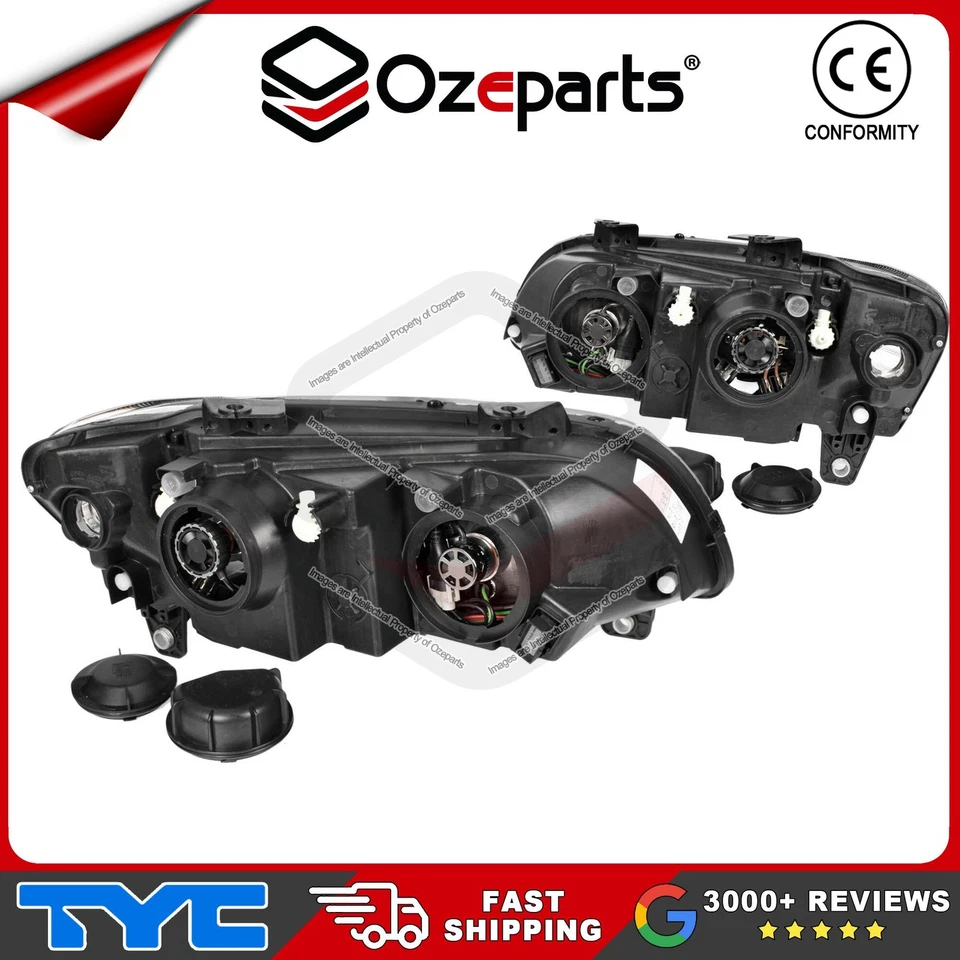 Pair Projector Headlights + Full LED Globes Set Holden Commodore VE Series 1 SSV - Image 2 of 4