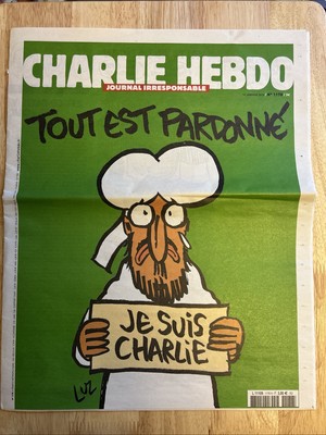 CHARLIE HEBDO N°1178 French Newspaper Magazine 01/14/2015 1st Print Ed