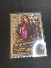 2019 Topps WWE Slam Attax Champion Foil Bret Hit Man Hart