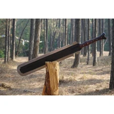 CUSTOM HANDMADE CARBON STEEL HUNTING COMBAT SURVIVAL MACHETE SWORD WARRIOR SWORD