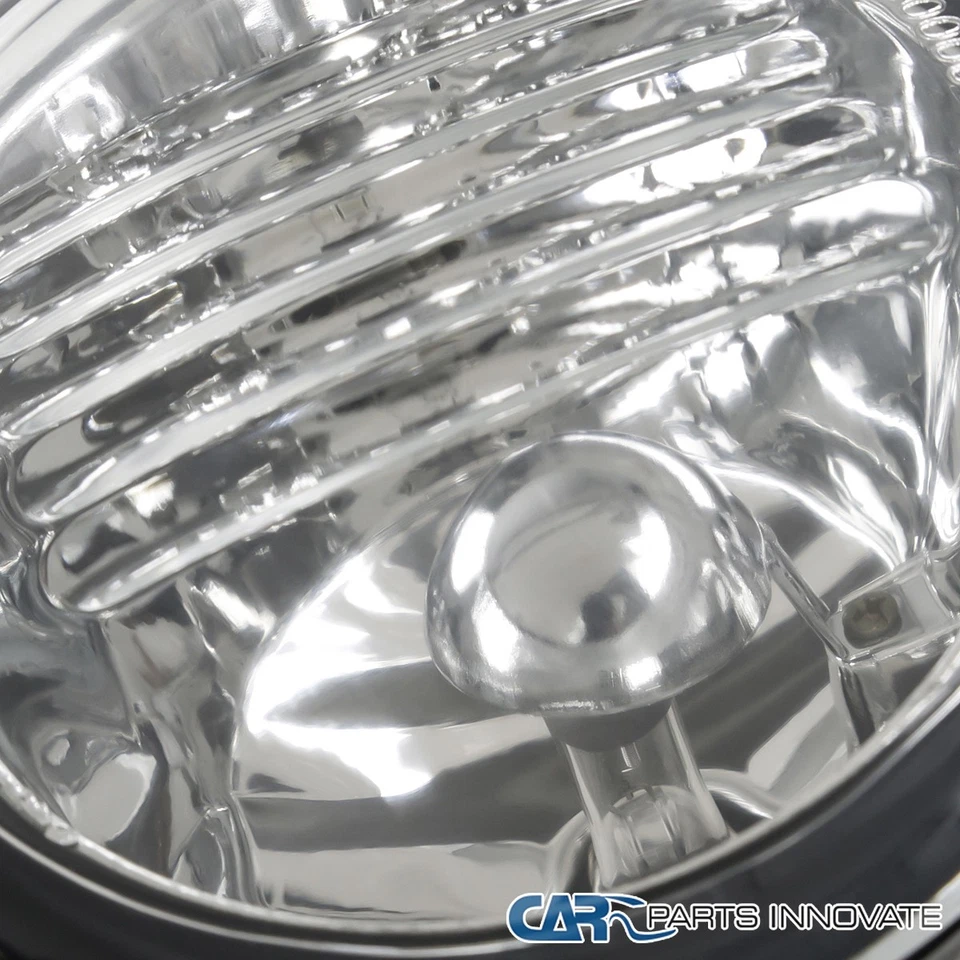 Fits 03-08 Toyota Matrix Pontiac Vibe Clear Fog Lights Bumper Lamps+9006 Bulbs - Imagem 4 de 4