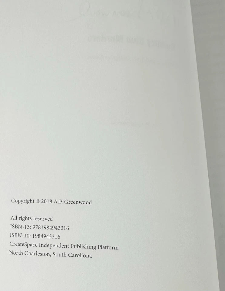 Country Club Murders: A Rhett and Toni детективный роман A.P. Greenwood с автографом - Изображение 2 из 4