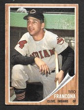 1962 Topps #97 Tito Francona - VG