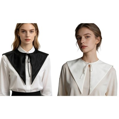 False Collar Large Pointed Traditional Colla For Men Women Holiday Or Party Wear