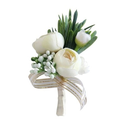 Unique Corsage Artificial Flowers for Proms, Anniversaries, Ceremonies
