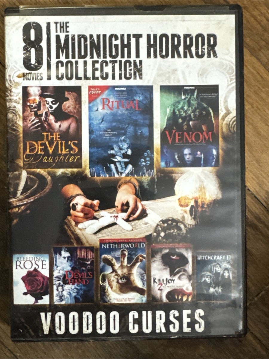 10dvd Lot Of Horror Featuring 30 Films For A Scary Good time On A