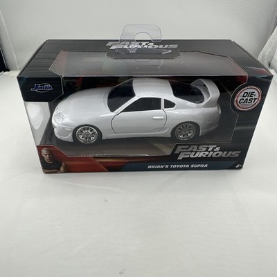Fast And Furious Brian's Toyota Supra Hard Top 97346 JADA Diecast Car 5'', 1:32