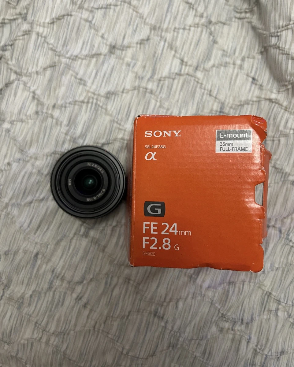 Sony E-Mount f/2.8 Camera Lenses 24mm Focal for sale | eBay