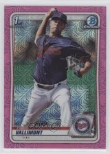 2020 Bowman Chrome Prospects Mega Box Pink Mojo Refractor Chris Vallimont 0c2