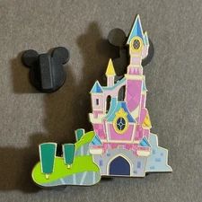 Destination D23 WDI MOG Disney Disneyland Paris Castle Mystery Pin LE 500