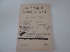 1954 Swift & Co Agricultural Elementary Science Booklet F,  Story of Dairy Anima