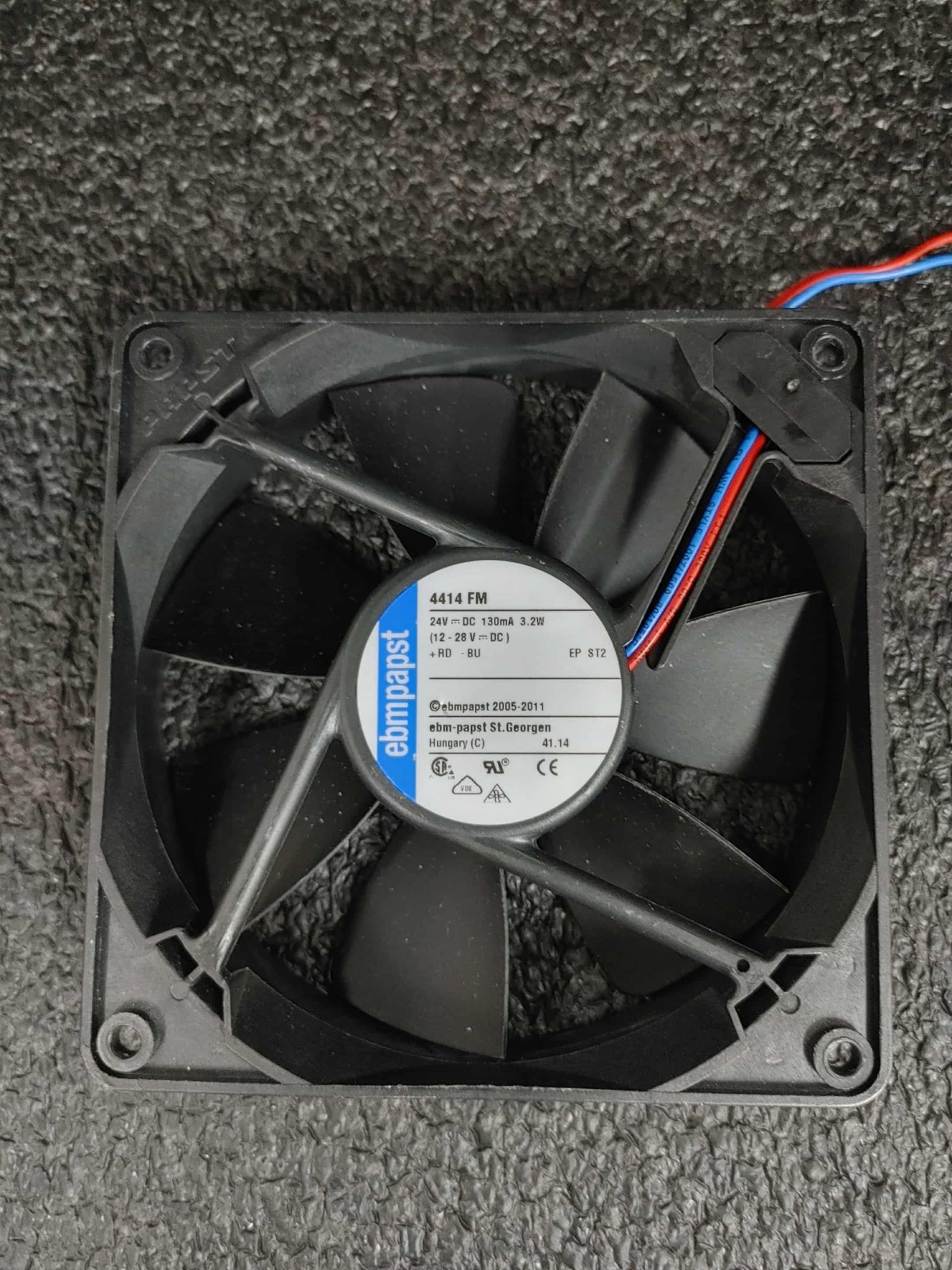 Ebm-papst 4414FM Axial Fan DC 24V 3.2W 0.13A 120*120*25MM 2wires Cooling Fan