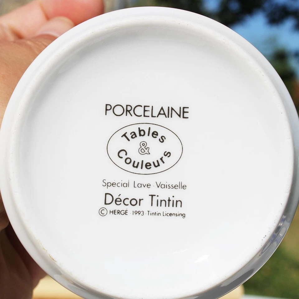 Tasse / mug en porcelaine Tintin Le Crabe aux Pinces d'Or / Hergé-Tintin Licens. - Photo 3/3