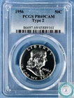 1956 Franklin Half Dollar PCGS PR69CAM Type2 - Near Perfect Mirrors-N-Frost!