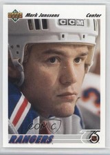 1991-92 Upper Deck Mark Janssens #228 0a4