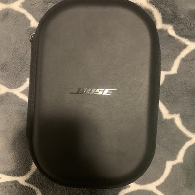 Bose Silver Over-Ear Headphones Headband Ear-Cup with Carrying Case