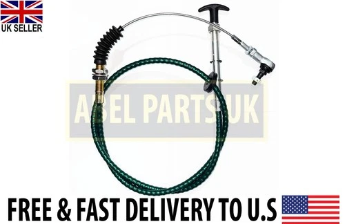 JCB PARTS - BOOM LOCK CABLE FOR JCB 3CX, 4CX BACKHOE (PART NO. 910/60107)
