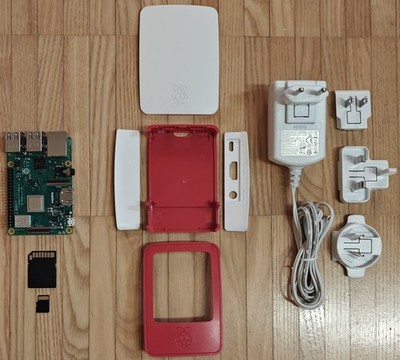 Raspberry Pi 3 | Modell B+ | Desktop-Starter-Kit | weiß | 16GB