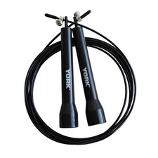 York Cable Rope Adjustable Skipping Jump Speed Skip Boxing Gym Fitness Workout